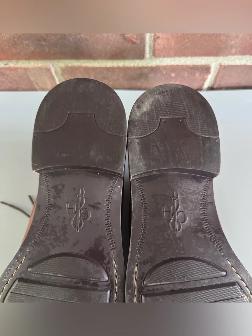Cole Haan Mens US 9 M Brown Leather Cap Toe Derby Oxford Dress Shoes C11632. In